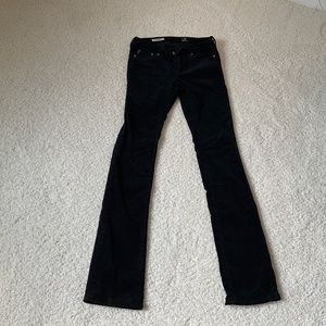 AG black Ballad slim boot jeans
